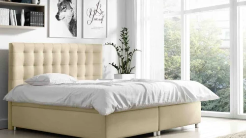 Bed with built-in mattress (continental) Bella