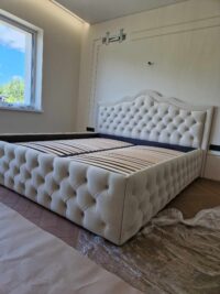 Stilinga lova Eglė LT – komfortas ir elegancija jūsų miegamajame