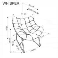 Fotelis Whisper