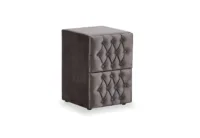 Nightstand Visco Lux, gray