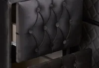 Nightstand Visco Lux, gray