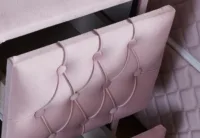 Naktinis staliukas Visco Lux rožinis